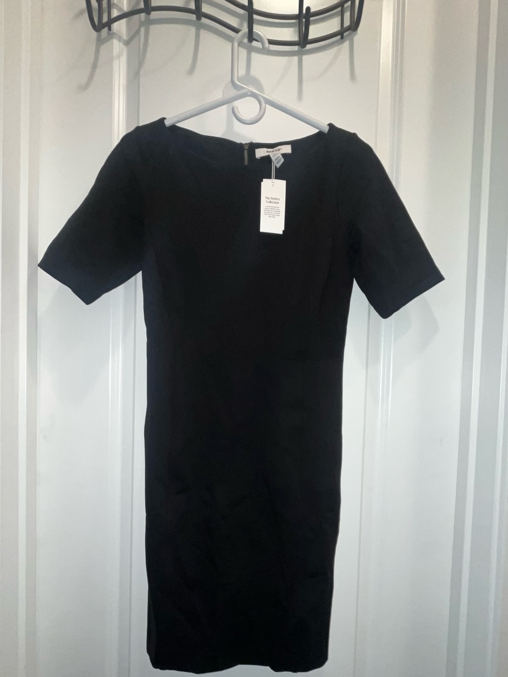 NWT Spanx Shaping Pointe Black Women's mini Dress - Classic Black